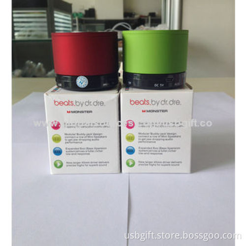 Bluetooth Speaker, Mini Portable Beat-box Wireless